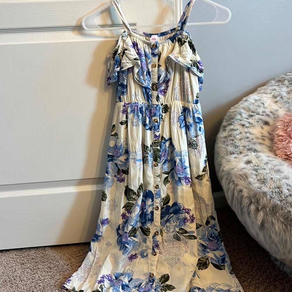 Justice girls maxi dress size 7